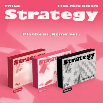 [LUCKY DRAW] TWICE 14th Mini Album STRATEGY (Platform_Nemo ver.)