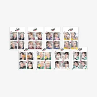 Stray Kids x SKZOO [THE VICTORY] 4 Cut Frame Photo