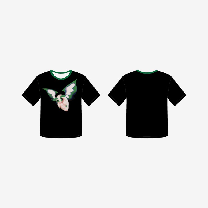 NMIXX movvat: T-shirt Black