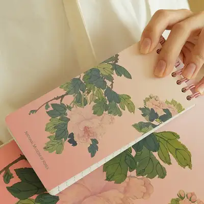 スプリングノート(牡丹)国立中央博物館 特化商品