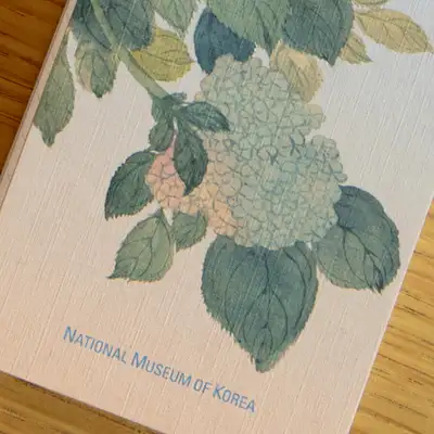 スプリングノート（紫陽花）国立中央博物館スペシャル商品