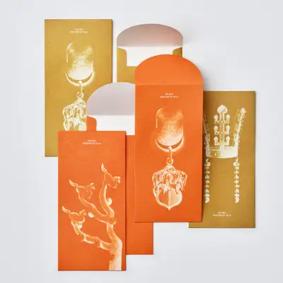 Silla Gold Crown Envelope Set APEC 2025 KOREA Korea Craft Design Culture Promotion Agency Collaboration Product