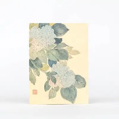 ポストカード(紫陽花)国立中央博物館 特化商品