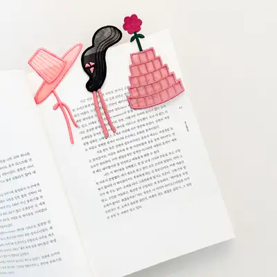 Elegance of the Joseon Dynasty Bookmark Set (Pink) <2024 Muse Contest Selection>