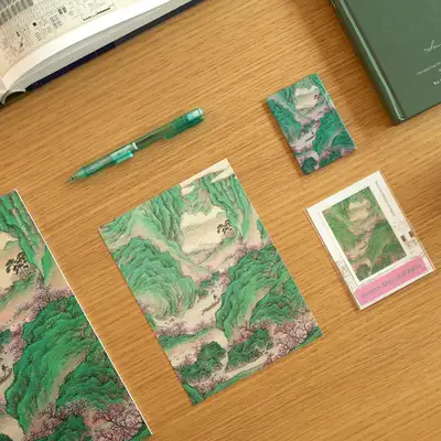書画マグネット(桃源行舟図)国立中央博物館特化商品