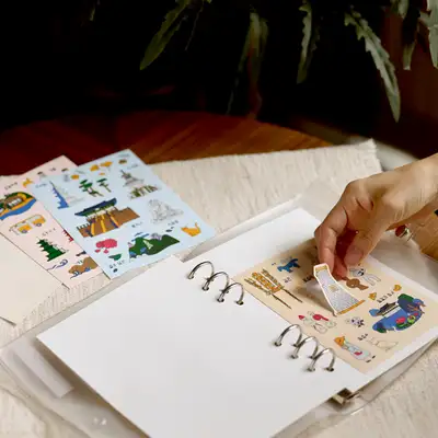 Waglwagl Gyeongju Sticker Set <2024 Moodz Contest Selected Work>