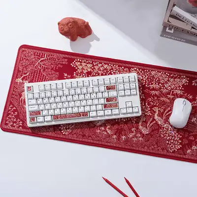 Desk Long Pad & Sticker Set (Mother-of-Pearl Lacquerware) (Solo Purchase) <2025 Muse Contest Selected Work>