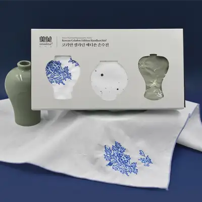 Korean Celadon Edition Handkerchief Set <2025 Muse Competition Selected Work>
