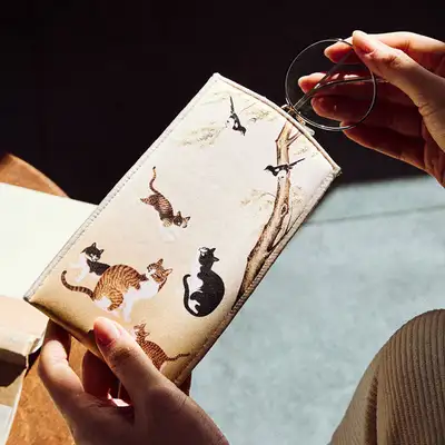 Cat Glasses Pouch - National Museum of Korea Exclusive Product