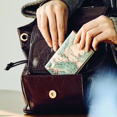 Card Wallet (Peach Orchard Excursion) - National Museum of Korea Exclusive