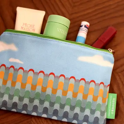 Jeonju Roof Tile Pouch <National Jeonju Museum Special Product>