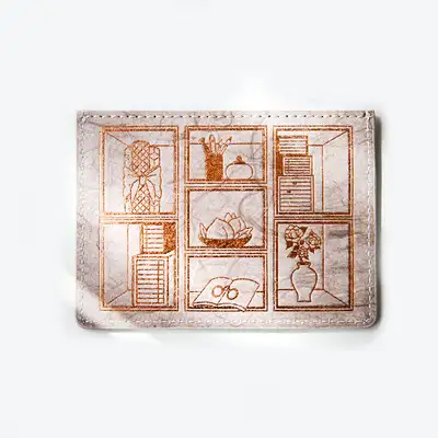 Hanji Leather Card Wallet (Chaekgado) <2023 Muse Competition Selected Work>