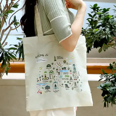 My Gyeongju Canvas Bag - National Gyeongju Museum Specialty Product