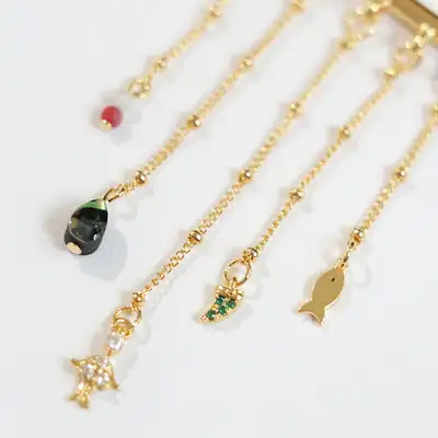 Geumgwanjong Five Blessings Melody Necklace (Gat Ornament) <2025 Muse Call for Art Selected Work>