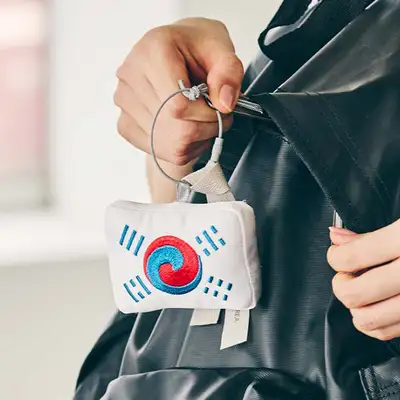 Denny Taegeuk Flag Keyring - Liberation Day 80th Anniversary Commemorative Product
