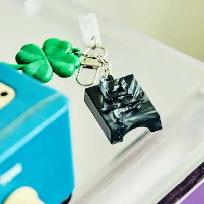 Korean Metal Type Keyring Yongsan 20th Anniversary Commemorative Product