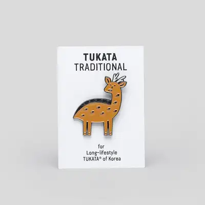 Ten Symbols of Longevity Badge 2 (Deer) 30-55mm