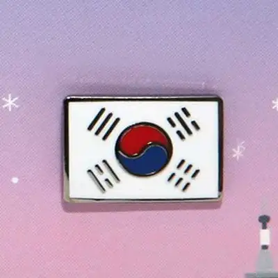 太極旗バッジ