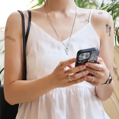 [Mana Moana] Tattoo Sticker - Sacred Sea Art, Oceania Exhibition