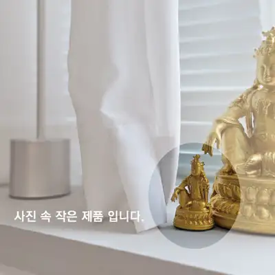 Gilt-bronze Avalokiteshvara Seated Statue 70 (3310) Miniature <New Nation, New Art: Early Joseon Art Exhibition>