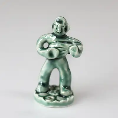 Musician Clay Figurine Incense Holder <National Gyeongju Museum Exclusive>