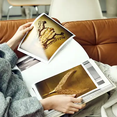 Gyeongju Gold Crown Art Print - National Gyeongju Museum Specialty Product (Collaboration with Photographer Koo Boun-chang)