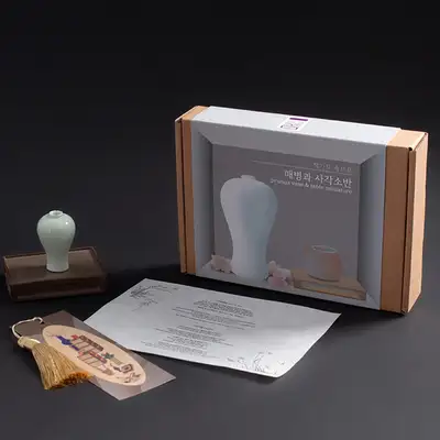 Vase and Square Table Objet (Individual Purchase) <2025 Moodoos Competition Selected Work>