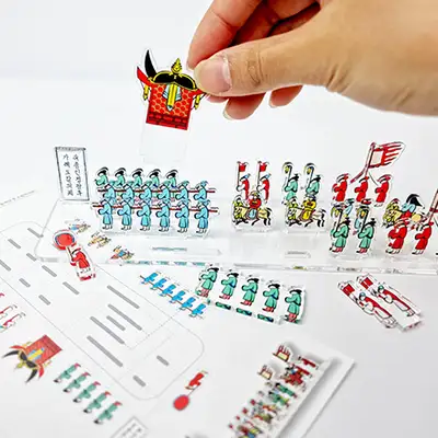 Uigwe Stand DIY (King Sukjong & Queen Ingyeong)