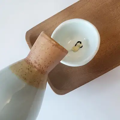 Horse Pottery Soju Bottle Set - National Gyeongju Museum Exclusive Product
