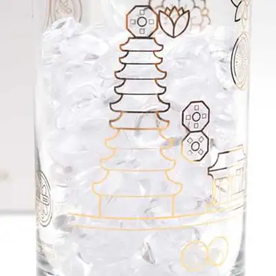 ミレシラ遺物 ガラスコップ(300ml)国立慶州博物館 特化商品