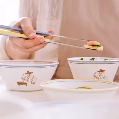 Our Table Exhibition Rice Bowl and Soup Bowl Set <Our Table> Exhibition