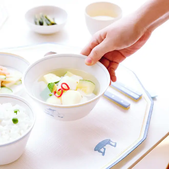 私たちの食卓展示 ご飯茶碗とスープ碗セット<私たちの食卓>展示 — 4