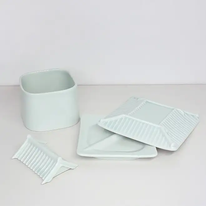 Haneumsae Cup and Plate Set <National Gwangju Museum Ceramics Culture Hall Specialty Product> — 3