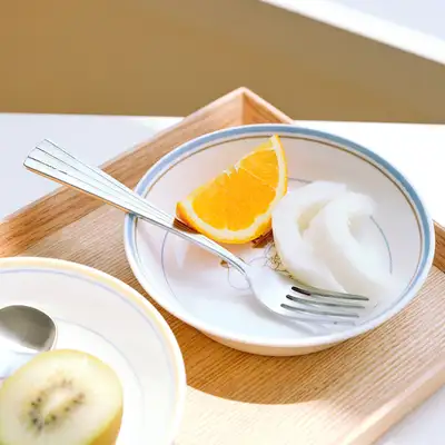 Our Table Exhibition King and Queen Dessert Tableware Set <Our Table> Exhibition