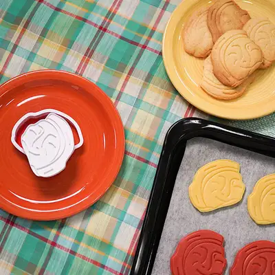 Thousand-Year Smile Cookie Clay Cutter - National Gyeongju Museum Specialty Product