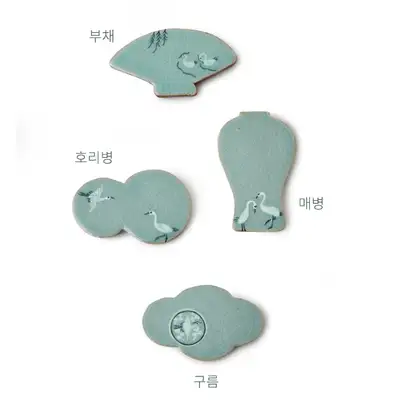 Celadon Spoon Rest - Korean Craft Design Culture Promotion Agency Collaboration Product