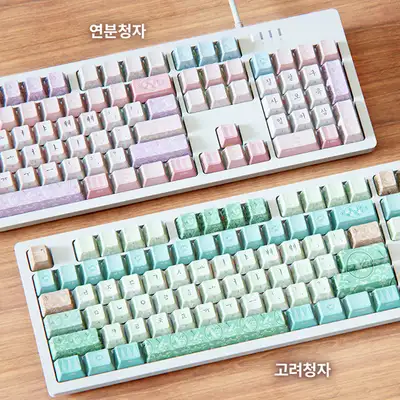 Goryeo Celadon Wired LED Keyboard (Single Purchase)