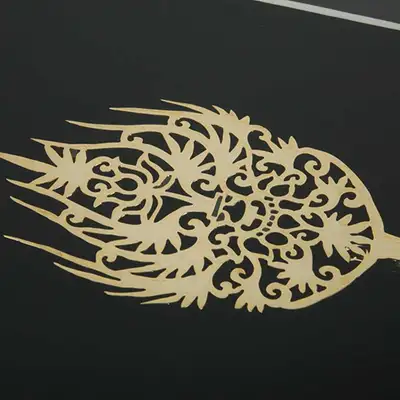 Gold Crown Ornament Set (Small)