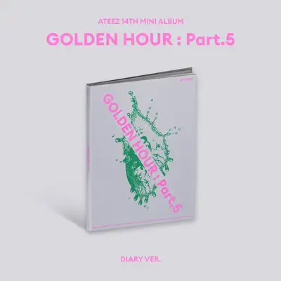 ATEEZ - GOLDEN HOUR : Part.5 / 14th Mini Album (Diary Ver.)