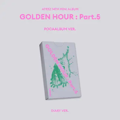 ATEEZ - GOLDEN HOUR : Part.5 / 14th Mini Album (POCAALBUM) (Diary Ver.)