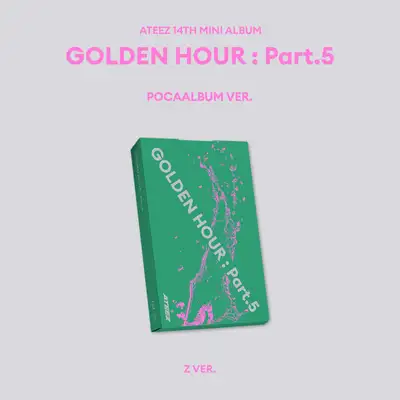 ATEEZ - GOLDEN HOUR : Part.5 / 14th Mini Album (POCAALBUM) (Z Ver.)