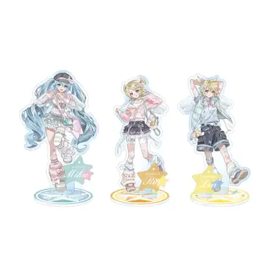 ミク&リン&レン - 11アクリルスタンド / MIKU & RIN & LEN OFFICIAL POP-UP STORE in SEOUL [Meet and Greet] OFFICIAL MD