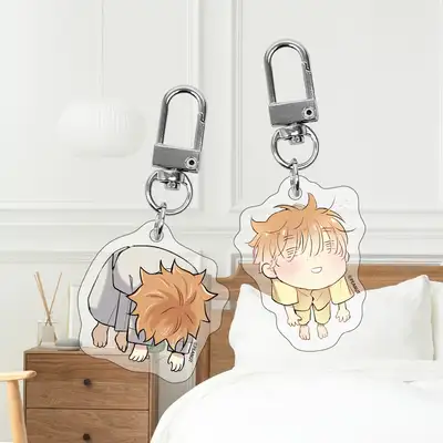 『名声が続く恋愛』ウェブトゥーン グッズ SDアクリルキーリング2種