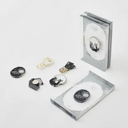 Mother-of-Pearl Lacquerware Magnet — 1