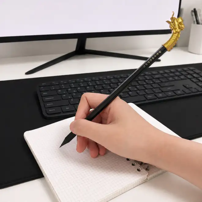 Gilt-Bronze Finial Pencil <2026 Muse Collaboration Selected Design> — 2