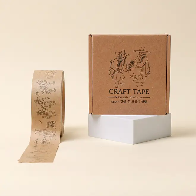 Joseon Nyanguk Kraft Tape <2026 Muse Contest Selected Work> — 3