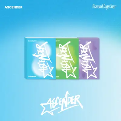 アッセンダー(ASCENDER) - [Ascend Together] (BESIDE VER., BELONG VER., BELOVE VER.) (3種セット)