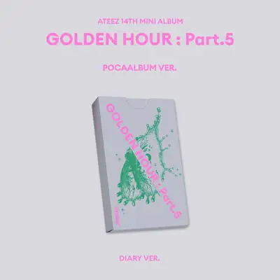 ATEEZ - [GOLDEN HOUR : Part.5] (POCAALBUM) (DIARY VER.)