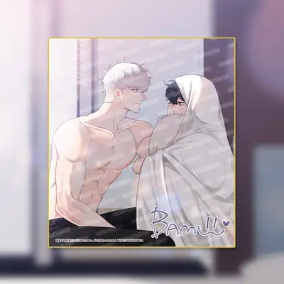 [Winter Passes Cherry Blossoms] Winter Passes Cherry Blossoms Webtoon Autographed Color Paper 1 Type / Webtoon Goods