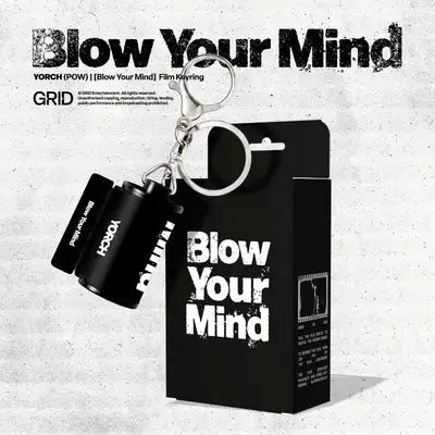 YORCH (POW) - 'Blow Your Mind' フィルムキーリング (ダークVer.)